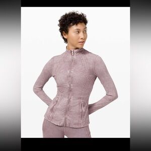 Lululemon Define Jacket Nulux *Wash in Ice Wash Violet Verbena